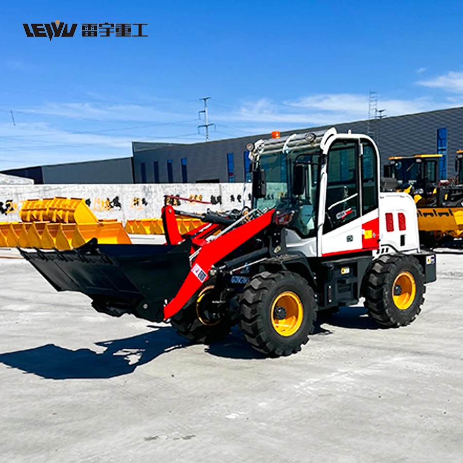 Euro5 Emission Mini /small /medium /big 1 /2 /3 Ton Wheel Loader Compact Diesel From China