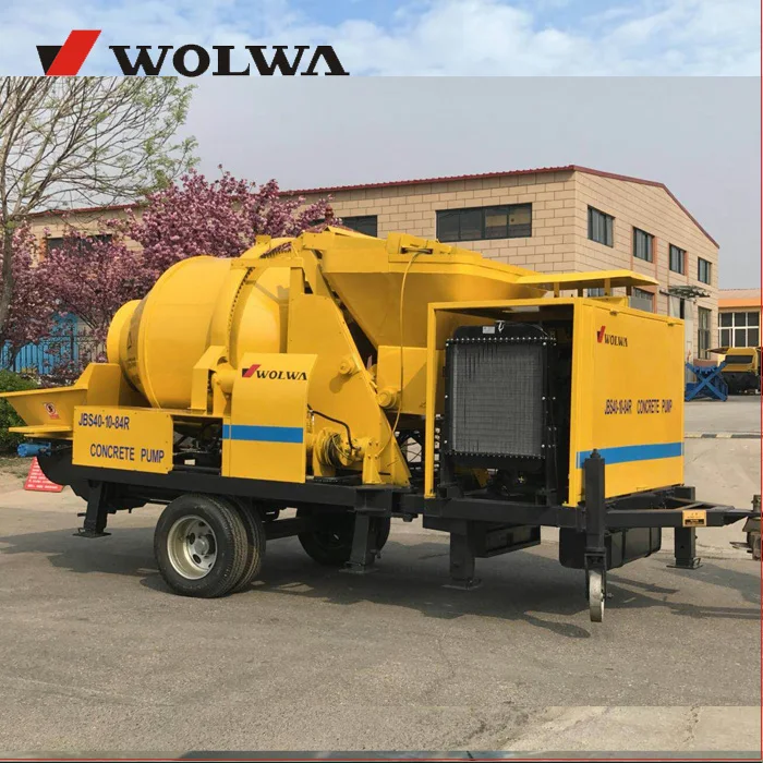 40 cbm per hour concrete mixer diesel concrete pumps for sale