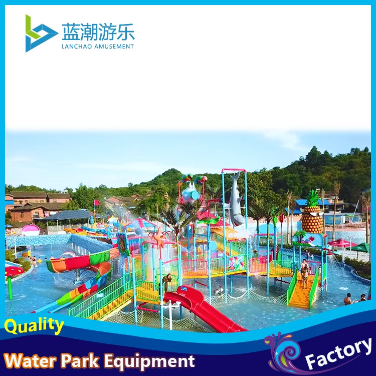 Big park water slide for adult