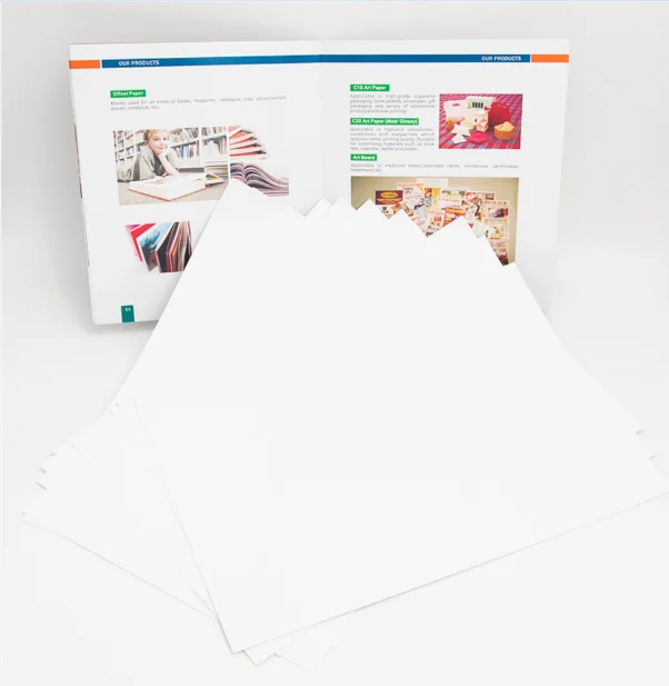 120gsm 24x36 дюймов c2s глянцевая и матовая мелованная бумага Мельница Из Китая