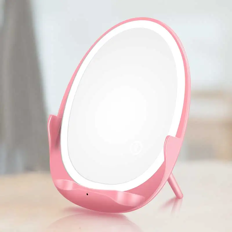 new product 2021 fast wireless mobile phone charger qi standard with ce fc rohs for lady makeup