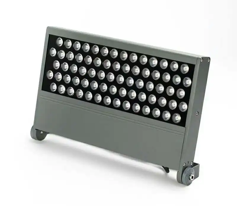 Structure efficacy garden pole light RGB 72W flood light outdoor led garden light