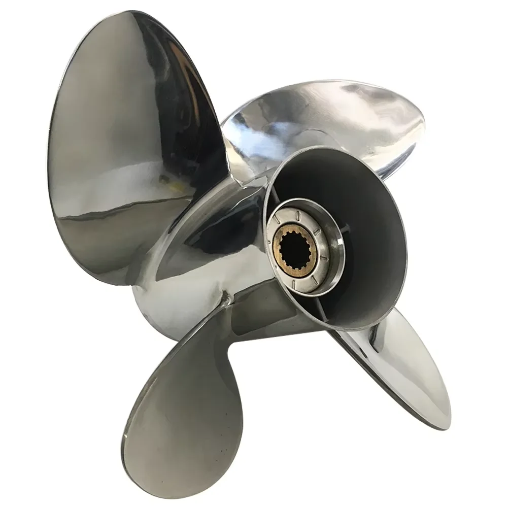 Wholesale Yamaha 14X19 Outboard Boat Propeller 3 Blade Investment Casting Marine Hardware High Quality Boat Propeller