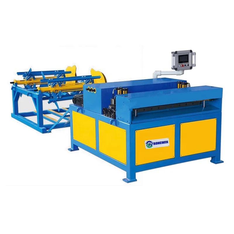HVAC Air duct making manufacturing machine / Pipe making machine