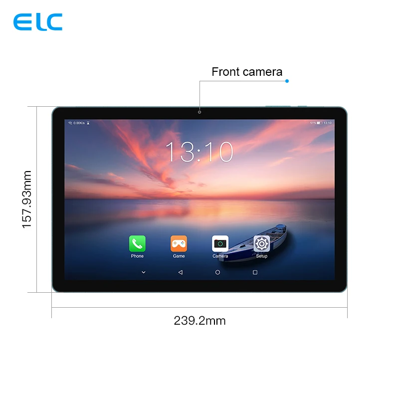 10.1 inch full HD capacitive touch screen qcta core 4gb ram 64gb rom10 tablet price android 11 tablette with wifi GSM 4G Lte