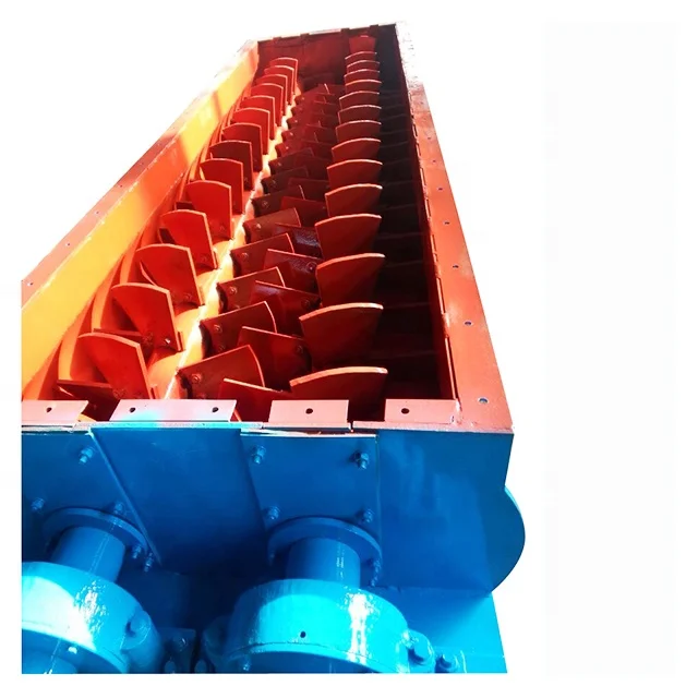 Stainless Steel Fertilizer Twin Double Shaft Mixer Manual for Chemical Fertilizer