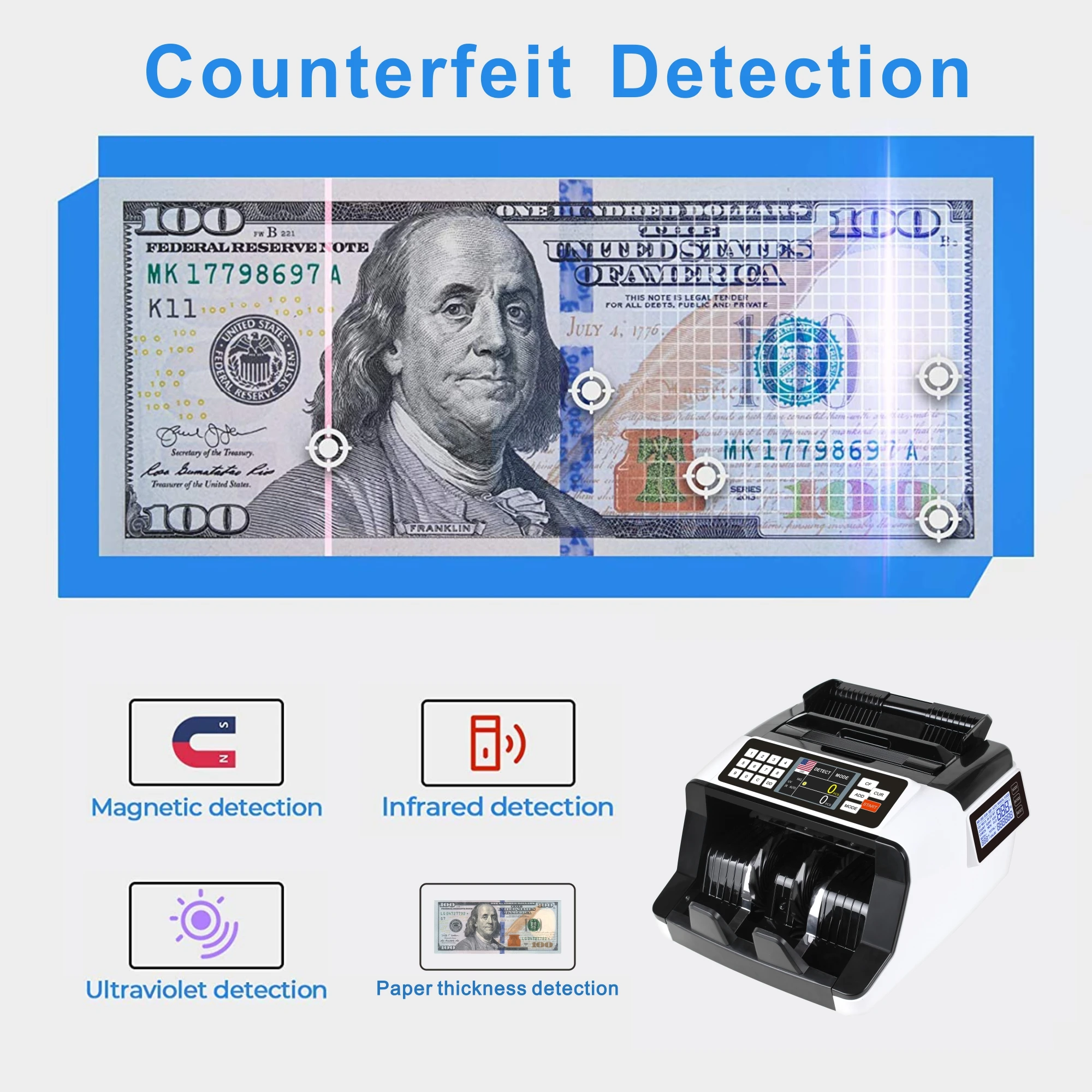 bill machine counter mix value bill counters sorter cash counting machine cash counting machine as bank equipment