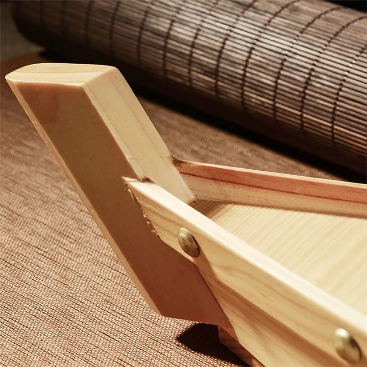 2024New Materials Japanese Serving Tray bamboo sushi boat for Sashimi Board Seafood Party