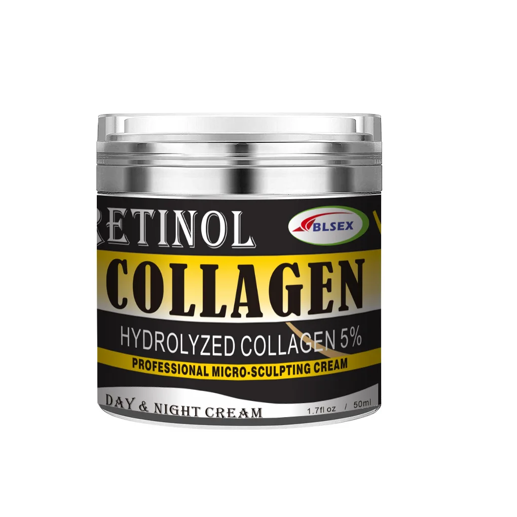 50ml Retinol 2.5%Moisturizer Face Cream Hyaluronic Acid AntiAging Remove Wrinkle Vitamin E Collagen Smooth Whitening Cream