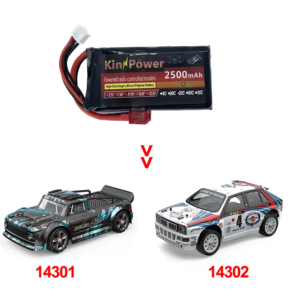 Long Lasting Bearings Rc Car 1/14  Mjx Hyper Go14302 Ride-On Cars  Free Rc Cars