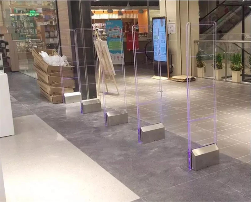 EAS System Manufacturers RX TX Dual Anti-theft EAS Alarm RF System 8.2mhz Antenna Gate for Supermarket