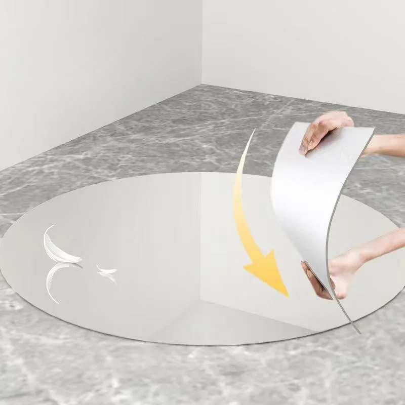 Factory Sales round  oval arch Clear Acrylic Safety mirror full length mirror plain wall mirror