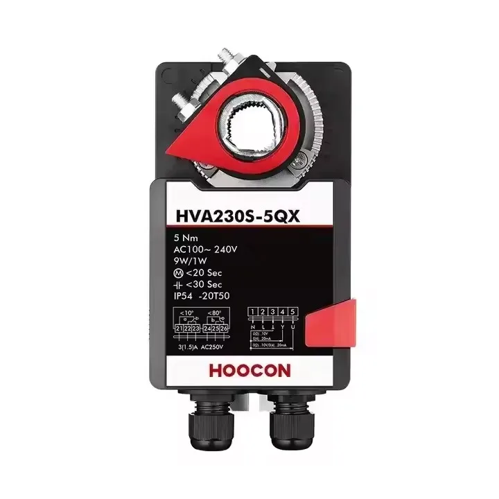 230V HVAC System 5NM Electric Fail-safe Damper Actuator Modulating Control