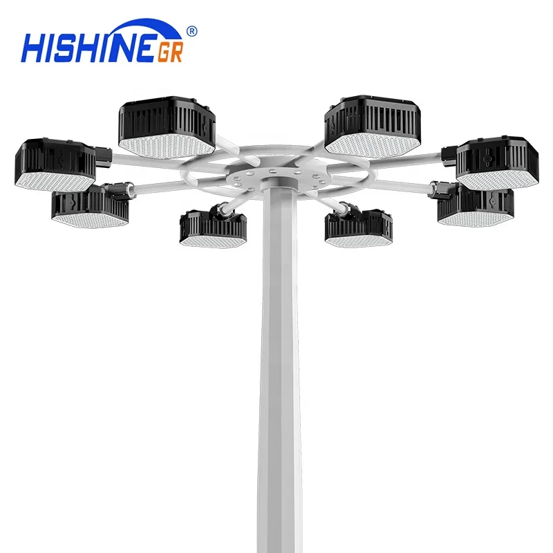 Led Airport lighting System 1000W 600w 102000 lumen led high mast light