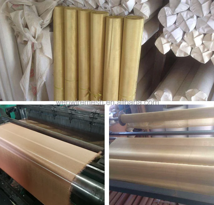 High Quality Brass Wire/Copper Wire Mesh/Phosphor Bronze Wire Mesh