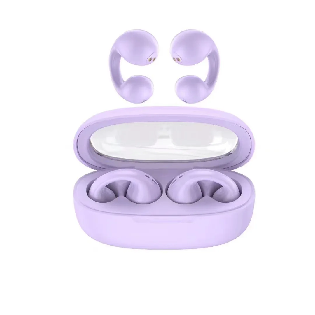 Air51 Wireless Bone Conduction Headphones Ear Clip Earphones HiFi Sound Ear Ring Style Waterproof Air51 TWS Earbuds