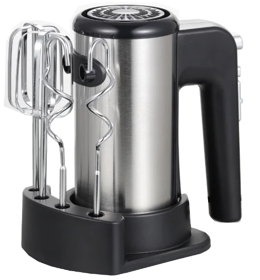 High quality standard stainless steel 5 speed hand held food blender manual blender