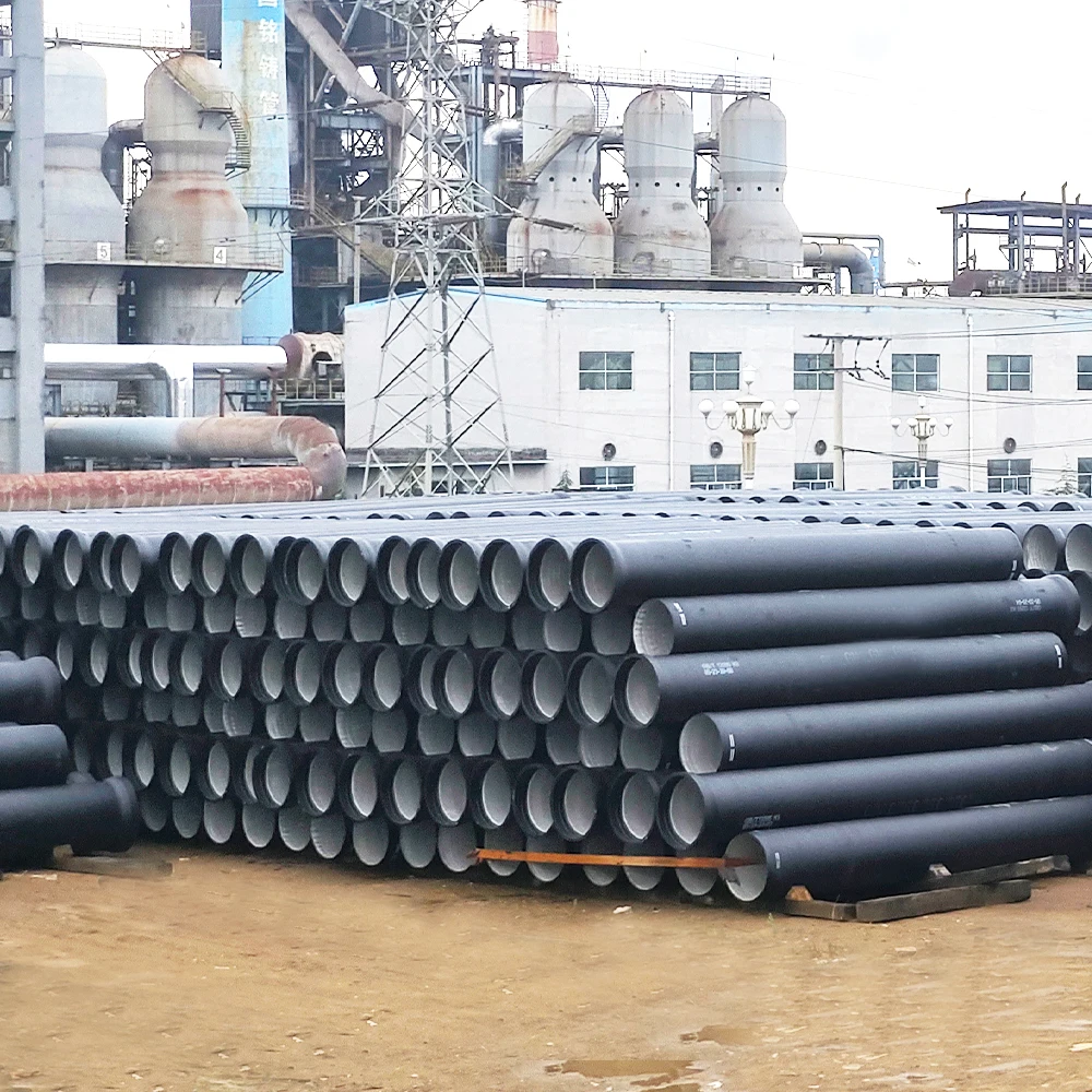 Production of K9/c25/c30/c40/ sewage treatment ISO2531 water supply ductile iron pipe manufacturers how many dollars a piece