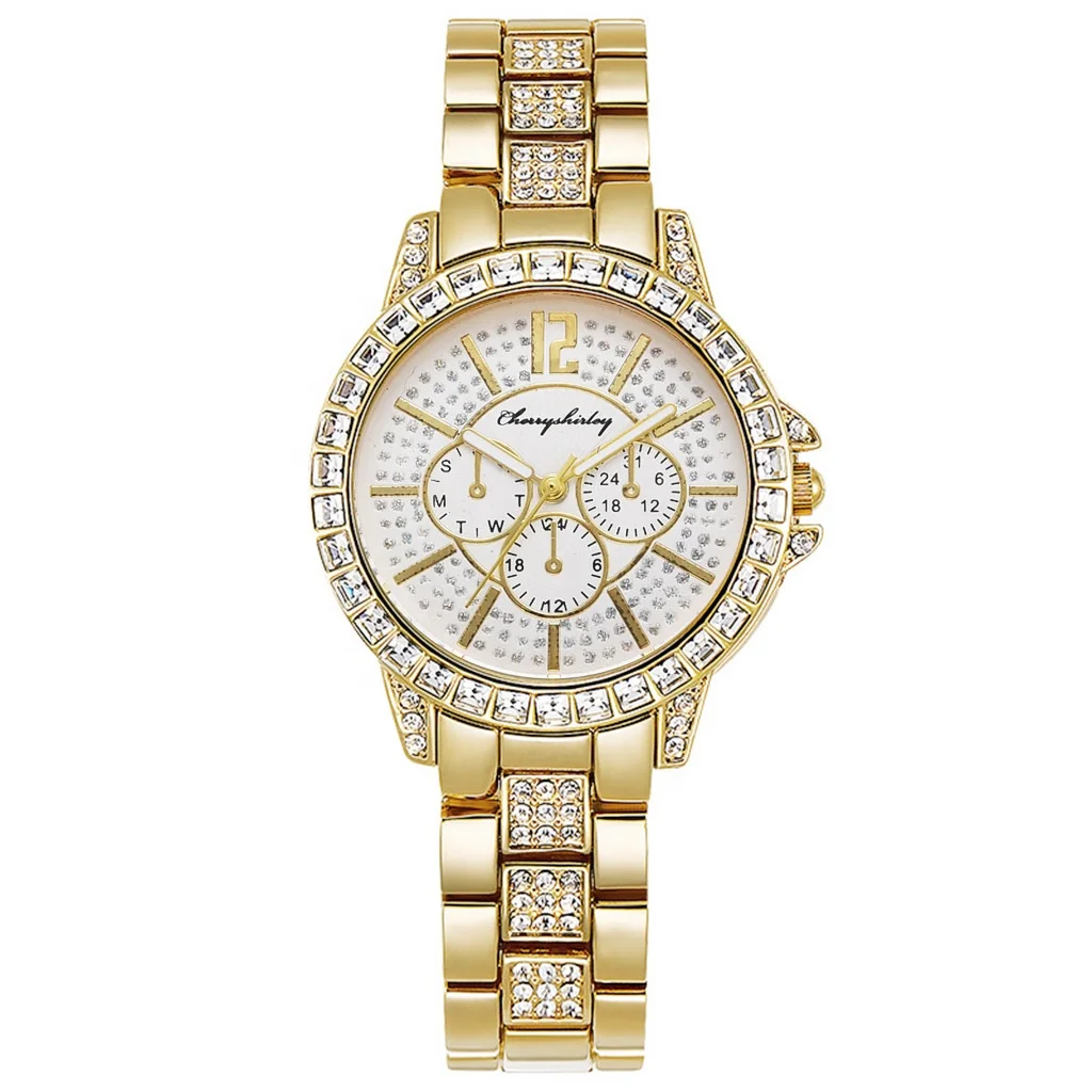 Y54 Ladies Top Luxury Brand blingbling diamond butterfly Iced Out bracelet quartz watches for women