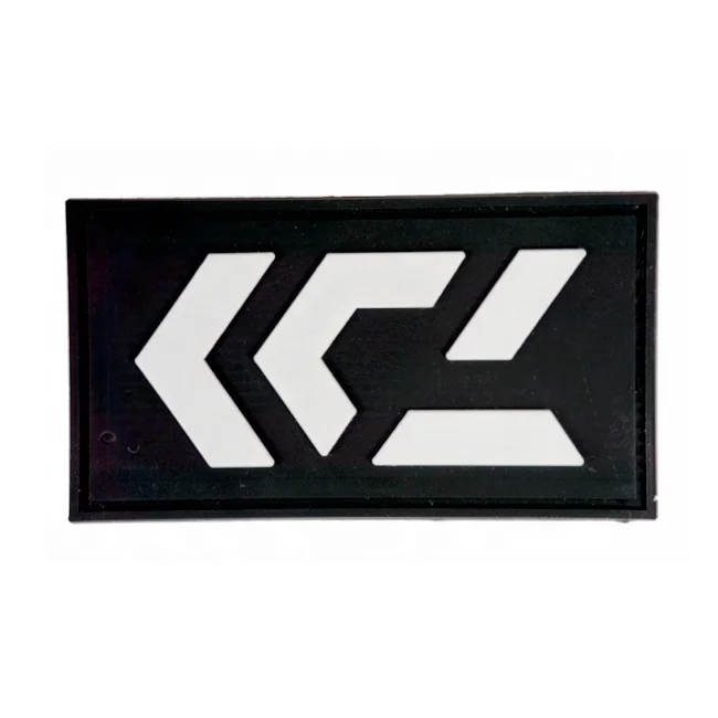 3D Silicone Heat Transfer Logo Rubber Label Silicone Custom Tag