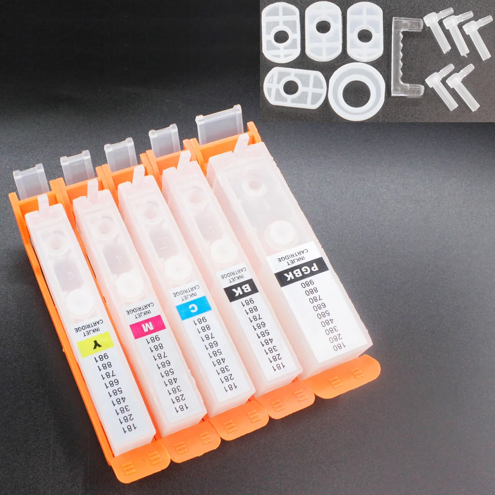 5 COLOR PGI750 CLI751 with arc chip CISS ink cartridge compatible for Canon ip7270 MG5470 MX727 MX927 MG6470 MG5570 printer