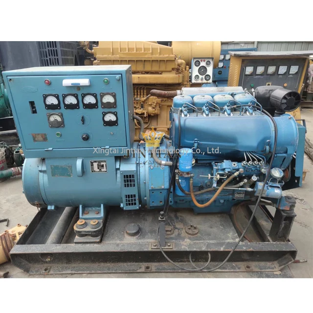 Used 30kW Generator Set with F4L912 Air Cooling Diesel Engine