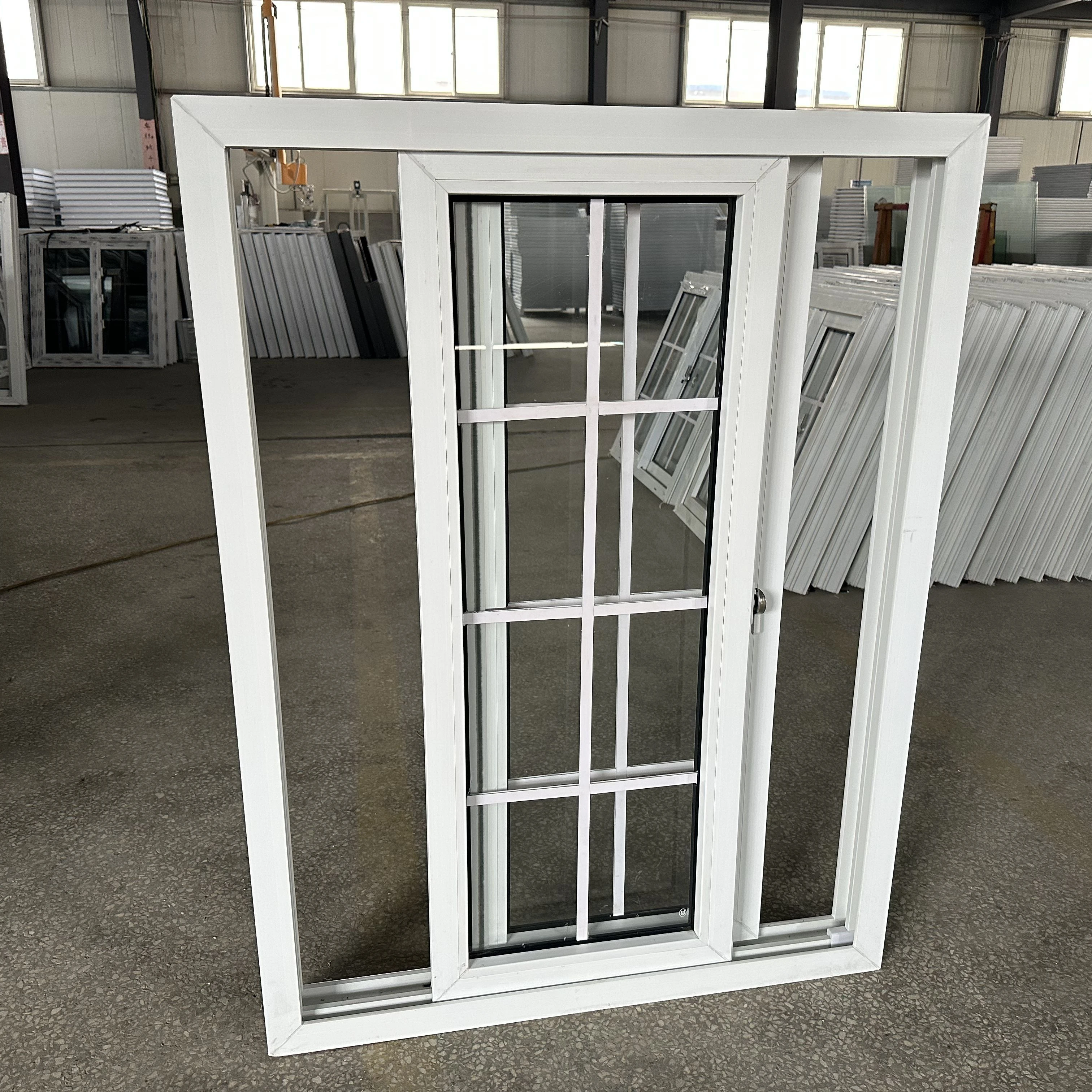 Cheap Price Black UPVC Vinyl PVC Plastic Energy Star Rated Soundproof Hurricane Double European Sliding Series 62 Doors and Wind