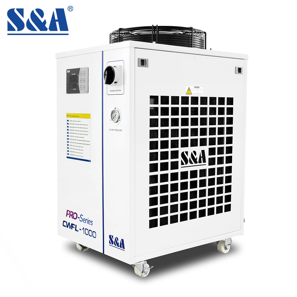 S&A CWFL 1000 1500 2000 3000 4000 6000 Enfriador De Agua Industrial Low Temperature Recirculating Cooled Water Chiller