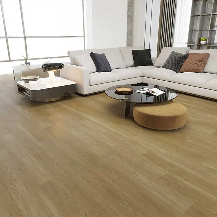 SPC Vinyl Rigid Core PVC Flooring Interlocking Click Installation Plastic Materia lEIR Surface Nature
