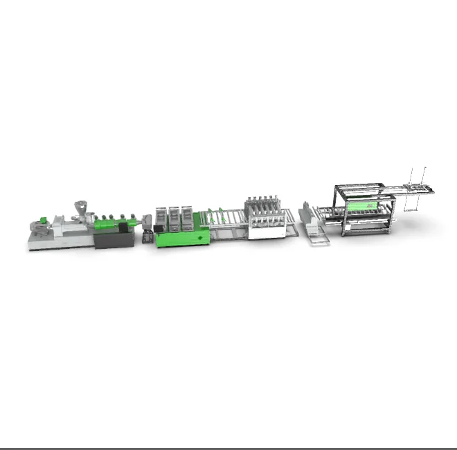 Машина для экструзии напольного покрытия StarsPlas станка лестницы из