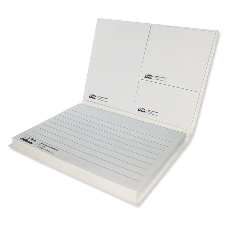 Customized Printing Logo Memo Pad Notepad Sticky Notes Pad Stationery Diary Notebook With Sticky Note