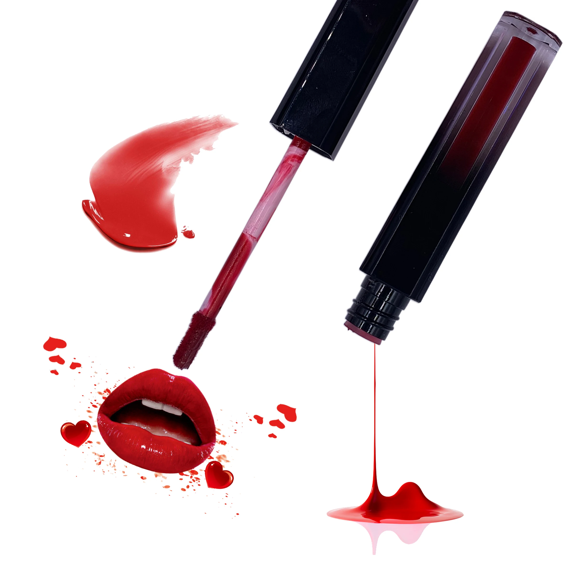Fashion makeup  new design cute girl  lip gloss