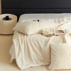 Warm Touch Cozy Winter Travel Velvet Fleece Plush Flannel Blanket