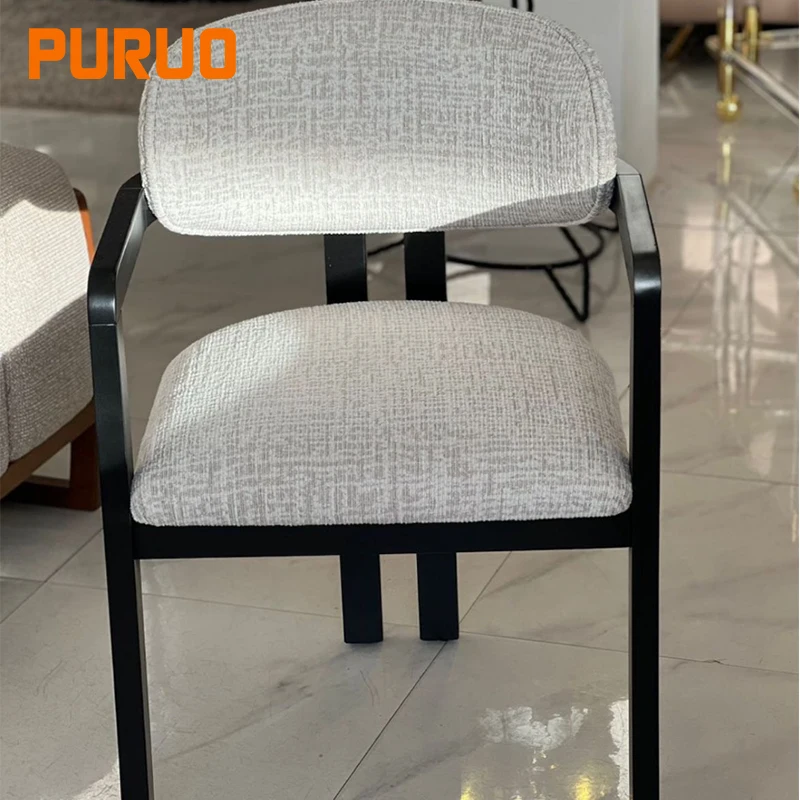 wholesale funiture iron dining chair Luxury Dining Room Chair Modern Dinner Chair