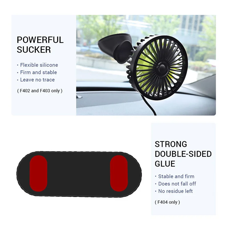 12V USB автомобильный вентилятор приборной панели сидение сзади авто вентилятор с двойной головкой высокоскоростной летний охлаждающий вентилятор аксессуары