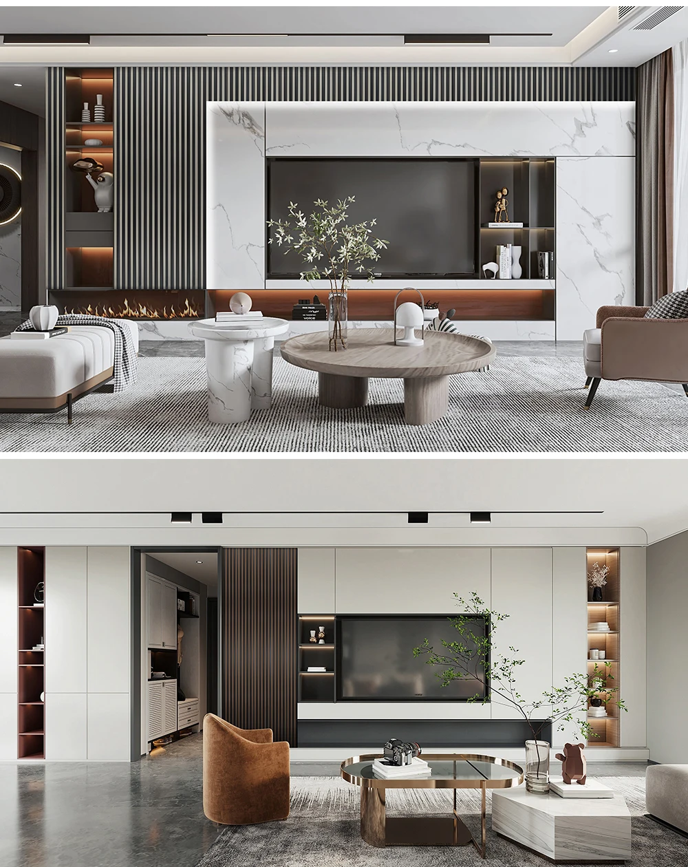 Wangbin factory new design wholesale lightweight plastic interior decoration ps wall panels boards JP 34