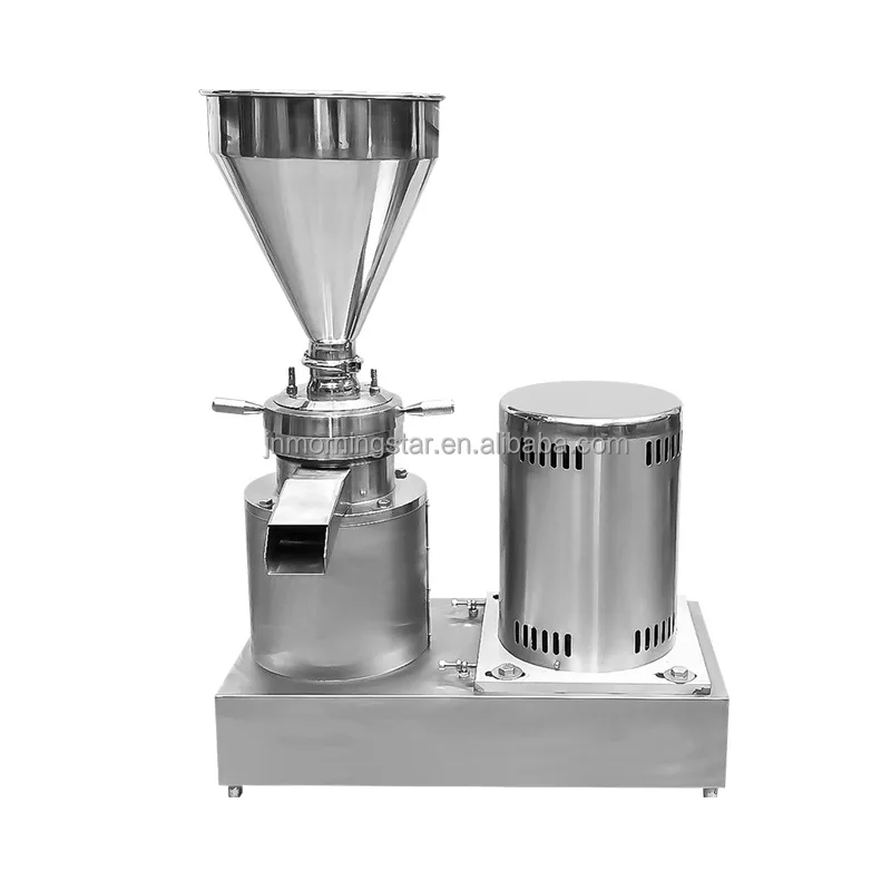High quality and low price Stainless Steel Colloid Mill grinder for nuts,almond,hazelnut, peanut butter making machine