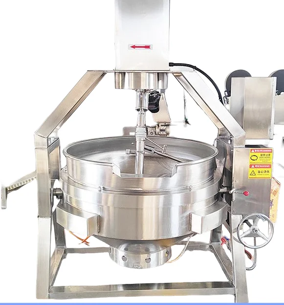 Tilting sugar pot automatic stirring sandwich pot
