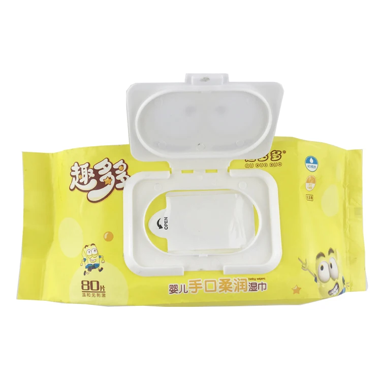 
Super affordable 80pcs Baby Wet Tissues Manufacturer Price Non-woven Fabrics Brastfed Baby Healthcare Wet Wipes 