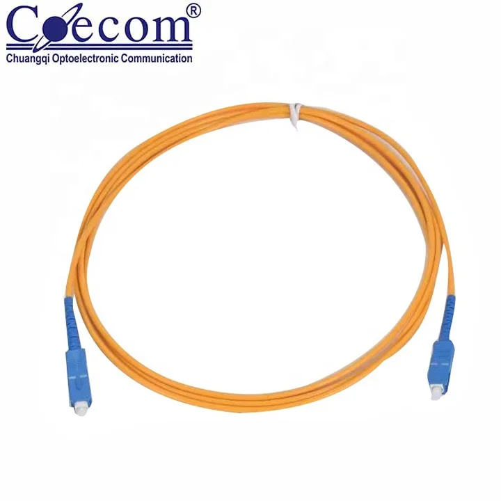 SC/UPC-LC/UPC Fiber Optic Patch Cord Pigtail Singlemode Simplex SC Patch Cord For FTTH, WAN, MAN