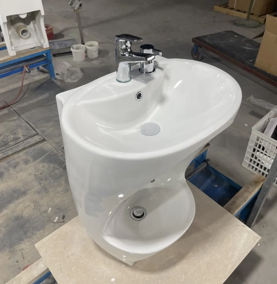 Hot Sale New Design Muslim Wudu Foot Washer Basin Ceramic Wudu Sink