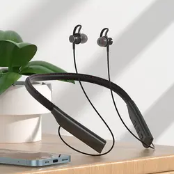 BT 5.2 best wireless sport neck in-ear stereo earphones headphone with mic good quality and low price for mobile phone 24 hours