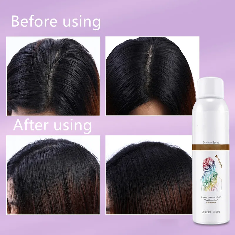 private label Wholesale dry hair shampoo and conditioner organic custom hair spray