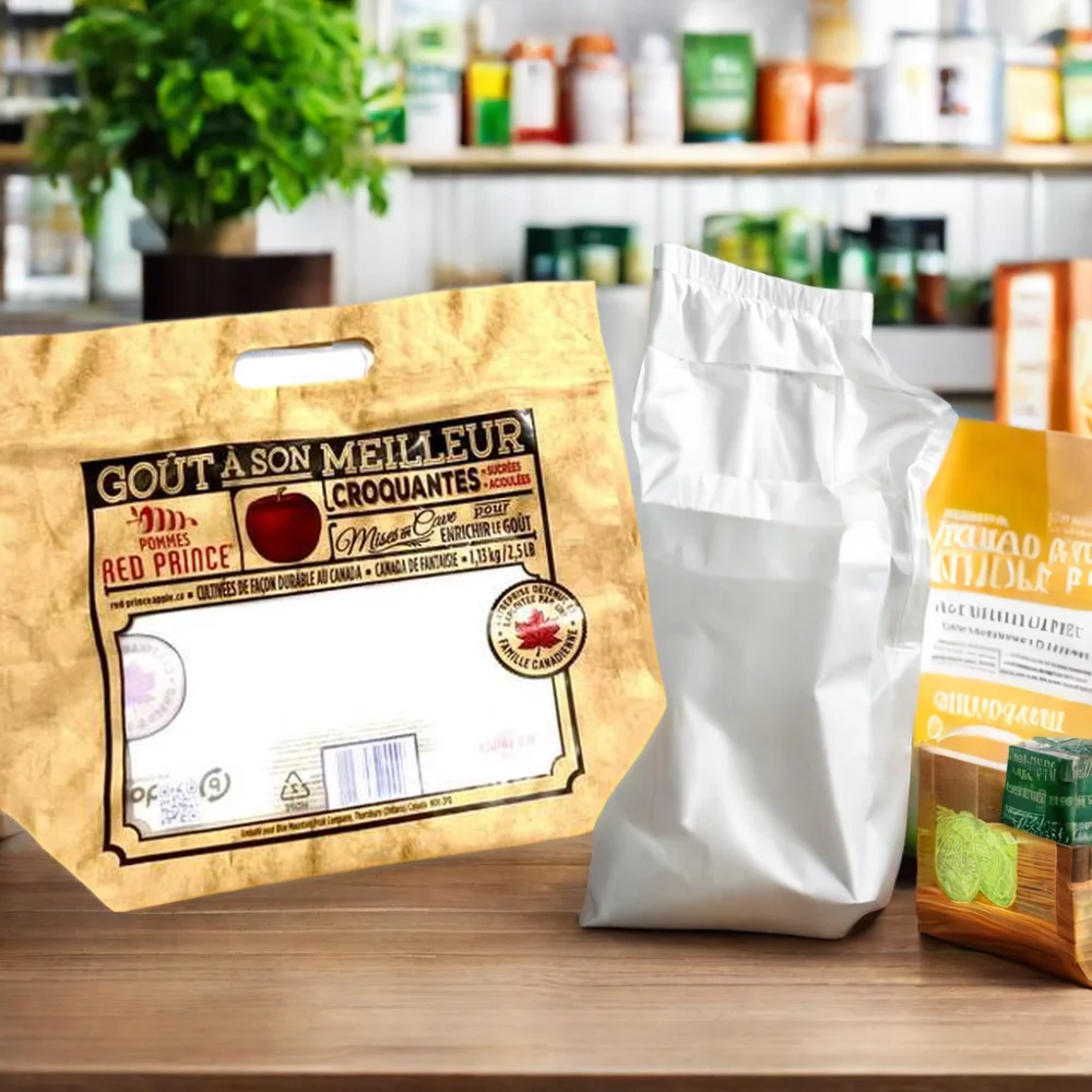 Customizable Eco-Friendly Zipper Bags with Factory Customized Printing for Pet Food and Milk Packaging