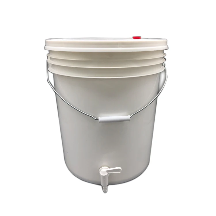 Wholesale High Quality Fermentation Bucket 30l Plastic Beer Barrel with spigot