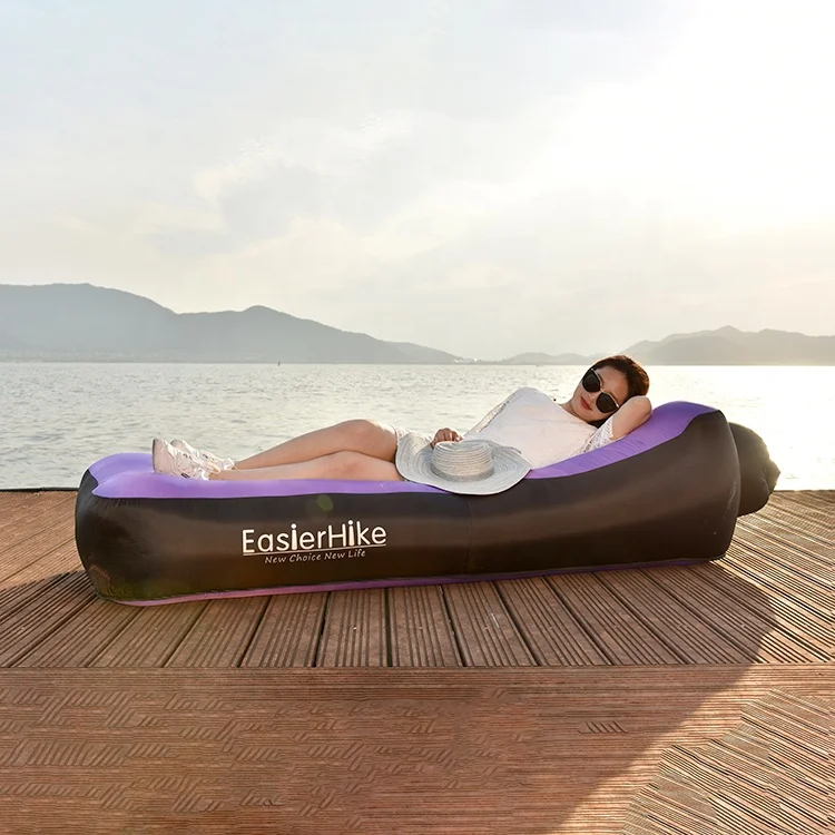 Outdoor Air Sofa Sleeping Bag Beach Lazy Bean Bed Inflatable Lounger