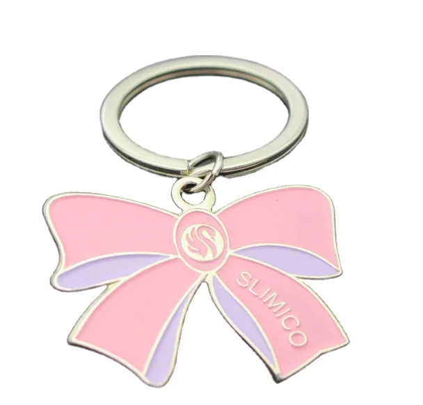 Custom Logo Promotional Zinc Alloy Metal Key Chains Llavero 3D  Soft Enamel Custom Keychain