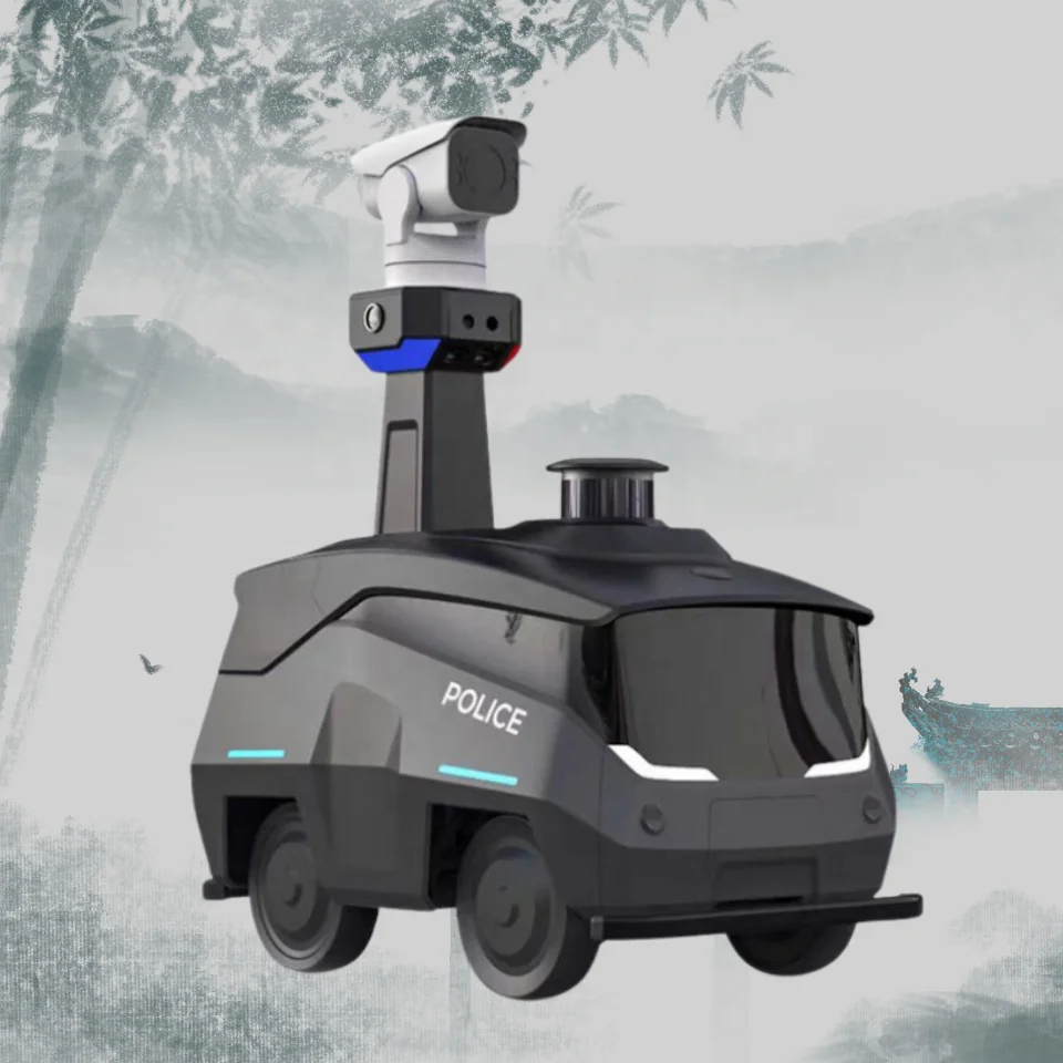 Производитель роботов автономная навигация открытый патруль охранный робот охранник