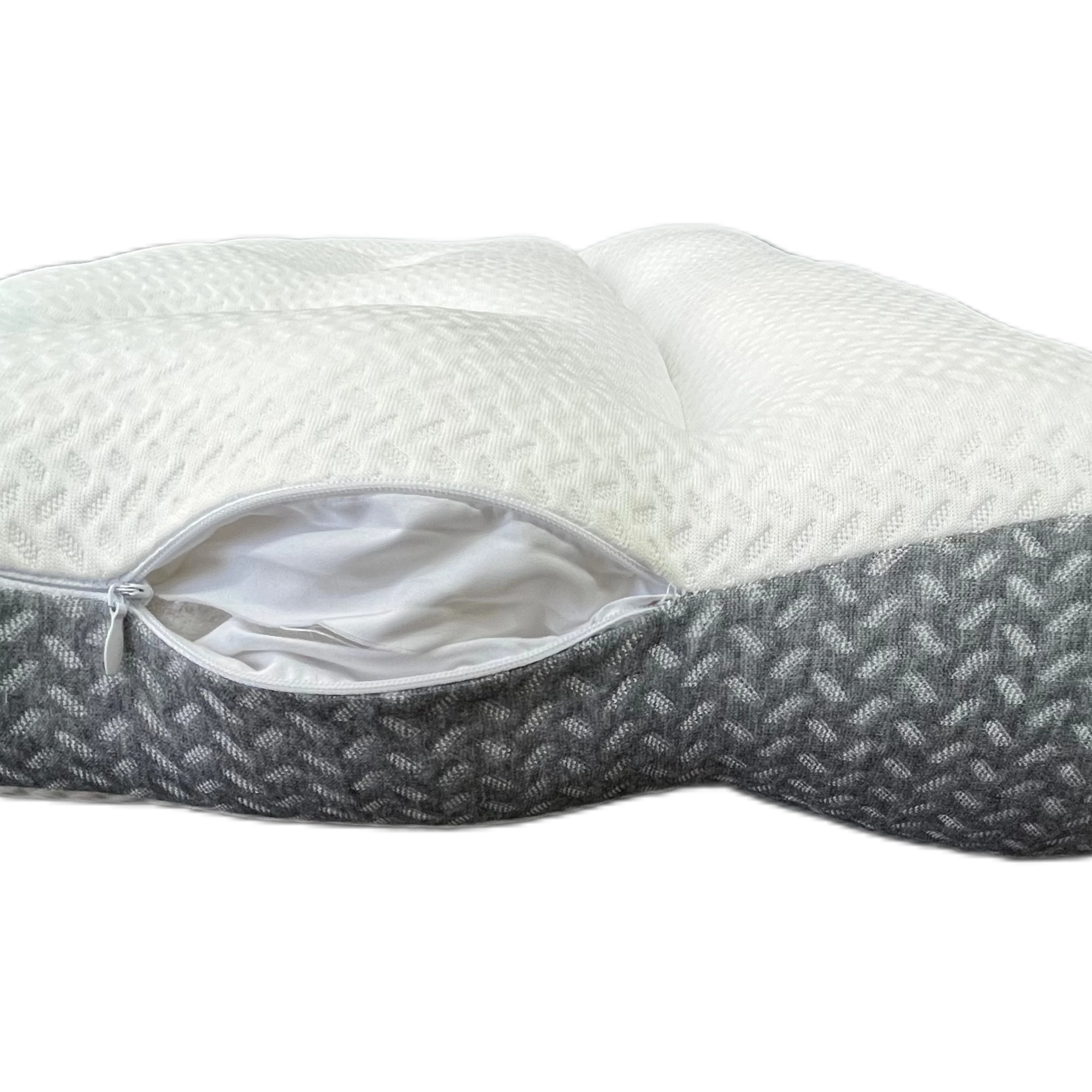 Soybean Mix Polyester Fiber Cervical Pillow Neck Pain Relieve for Bed Sleeping Support