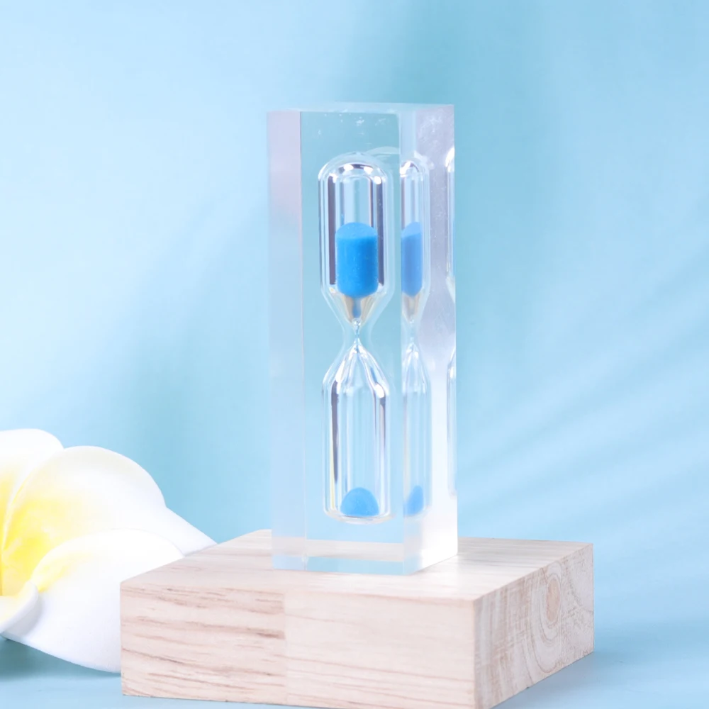 45 seconds acrulic sand timer hourglass